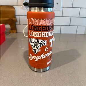 YETI Orange Longhorns BEVO Water Bottle
